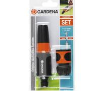 GARDENA Nécessaire de base - Adapté tuyau Ø15mm - Compatibilité Original GARDENA System - Kit complet - Garantie 2ans