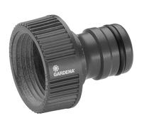 GARDENA Nez de Robinet Grand Débit : Raccord de Robinet pour un débit d'eau élévé avec Filetage de 33.3 mm (G 1") (2802-20)