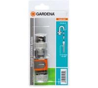 GARDENA "18285-20 raccord des tuyaux d''eau Connecteur de tuyau Gris, Orange 1 pièce(s), Pièce de robinet"