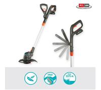 Gardena P4A ComfortCut 23/18V - Coupe-bordure sur batterie 18V avec manche télescopique et largeur de coupe 23 cm