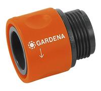 GARDENA 00917-50 plastique Raccord de transition 26,44 mm (3/4\ ) (filet ext.), raccord enfichable