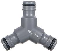 Gardena Raccord en Y 00934-50 en plastique enfichable Ø 13 mm (1/2")