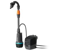 GARDENA Pompe à batterie pour réservoir d'eau de pluie 2600 Comf 18V P4A solo Pumps: contrôle d'irrigation programmé, fonction minuterie, s'adapte à votre réservoir d'eau (14604-55)