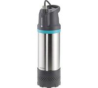 Gardena pompe immergée auto, débit de 6 100 l/h, avec filtre à impuretés, protection contre le fonctionnement à sec intégré (1773-20), Argenté/Noir/Turquoise/Orange, bis zu 6.100 l/h mit Automatik
