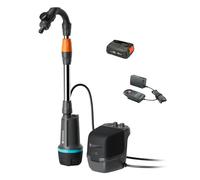 GARDENA Akku-Regenfasspumpe 2400 ComfortAutomatic 18V P4A Ready-To-Use Set Système de récupération des eaux de pluie 2400 l/h 1.8
