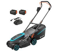 Gardena PowerMax 37/36V P4A Kit Tondeuse À Gazon Sans Fil (1x 4,0Ah) - 37cm