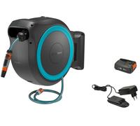 Gardena PowerRoll XXL Dévidoir mural Ready-to-use-Set 40 m (1x2,5Ah/18V) turquois18645-20