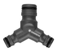 Réducteur en Y GARDENA 2834-20 plastique raccord enfichable Profi-System, raccord enfichable