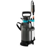 Gardena Pulvérisateur Pression 5 l EasyPump : Pulvérisateur à Pression sans Fil avec Marche intégrée, Lance télescopique avec Fonction de Verrouillage, Sangle de Portage et protège-buse (11136-20)