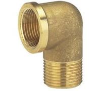 Raccord coudé de tuyau GARDENA 07283-20 laiton 24,2 mm (3/4\ ) (filet int.), 26,44 mm (3/4\ ) (fil