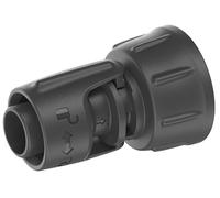 Gardena raccord de robinet système micro drip 13 mm 1/2 pouce - fil. 3/4 pouces: Adaptateur pour le montage simple sur un robinet d’eau (fil. 3/4 pouces), réutilisable et durable (13222-20)