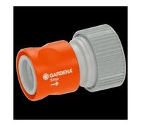 Gardena Raccord 02814-20 plastique avec système Aquastop enfichable Ø 19 mm (3/4)