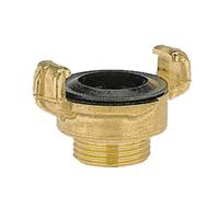 GARDENA Raccord fileté rapide avec filetage mâle 21 mm raccord en laiton de 21 mm (G 1/2")