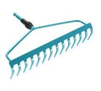 GARDENA Râteau-étrier 36cm Combisystem - Acier robuste - 14 dents Ratissage & nivellement du sol Garantie 25 ans (3168-20) G