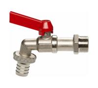 Gardena Robinet de vidange à boisseau sphérique 07333-20 argent/rouge