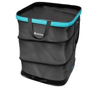 Gardena Sac à déchets de jardin PopUp taille M : sac à déchets rectangulaire, facile à utiliser et pliable, pour le jardin, capacité 130 l, pour le ramassage des déchets verts (11715-20)