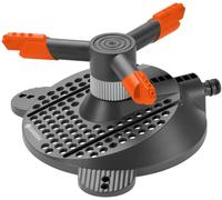 Arroseur rotatif Samba Classic de Gardena : l'arroseur de pelouse pour un arrosage uniforme, pour surfaces jusqu'à 250 m², avec filtre anti-salissures intégré, portée de jet max. 18 m (2060-20)