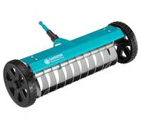 Scarificateur sur Roues Combisystem, Petit modèle, de Gardena : scarificateur à Main pour enlever la Mousse, Largeur de Travail de 32 cm, Roues Robustes pour faciliter Le Travail (3395-88)