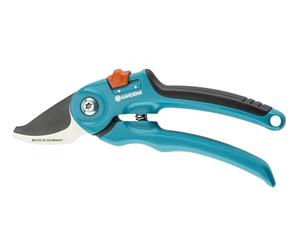 Gardena Sécateur à lame franche Classic B/S: cisailles robustes à lame franche pour bois frais jusqu'à 20 mm de diamètre, tête de coupe inclinée, avec rainure à sève et coupe-fil (8854-20)