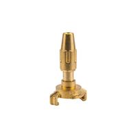 Gardena Pointe de raccordement rapide 07130-20 – Laiton 13 mm (1/2 Pouce) – Jet réglable