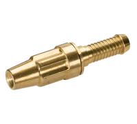 Gardena Seringue en laiton standard: seringue de jardin en métal pour raccordement à 13 mm (1/2 Pouce) tuyaux, jet d'eau réglable et fermeture (7160-20)