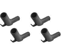 Gardena Single Plug Flex : support avec petit crochet pour petits appareils, rallonge pour bande d'appareils (combisystem) Flex, enfichable de manière flexible, en matériau recyclé, 2 pièces (3507-20)