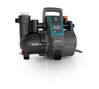 Gardena smart Pressure Pump : station de pompage, contrôlable via app, débit 5 000 l/h, sans entretien, pré-filtre intégré, hauteur d’aspiration max. 8 m, protection contre la marche à sec (19080-20)