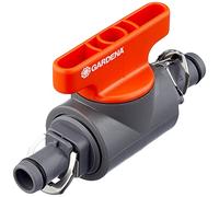 Gardena Soupape d'arrêt du système Micro-Drip 13 mm (1/2 Pouce): Soupape de régulation pour la fermeture de tubes Single éditeur unique Strands (N ° 1346, 1347) (8358-20)