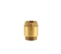 Gardena Soupape intermédiaire en laiton: soupape de retour en laiton complet, 33,3 mm (G 1 Pouce) - fil, par exemple pour la connexion à des pompes (7231-20)