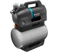 Gardena pompe hydraulique domestique 3900 Silent: Pompe dotée d’un réservoir d’eau de 21 l et d’un filtre intégré, débit de 3900 l/h, pression 4,3 bars, silencieuse, sans entretien (9066-20)