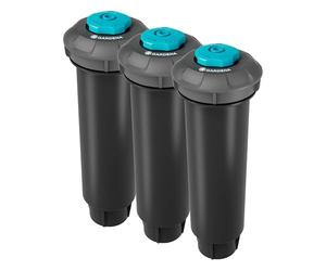 Gardena Système d'arrosage Arroseur escamotable SD30: Petites pelouses jusqu'à 30 m², portée de 1,5 à 3 m, avec buse de pulvérisation, Filetage intérieur 1/2" (8241-20) (Lot de 3)