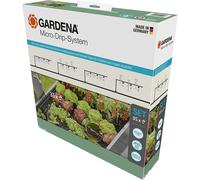 Gardena Système goutte à goutte kit potager surélevé(35 plantes)