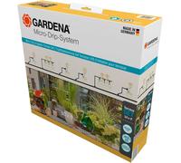 GARDENA Set Micro-Goutte-à-Goutte pour Terrasse (30 plantes), Goutteurs