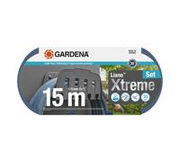 Kit Tuyau Liano Xtreme 1 2" - 15 m et Support Mural GARDENA