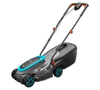 Gardena tondeuse à gazon sans fil PowerMax 32/18V P4A, sans batterie: Largeur coupe 32 cm, volume bac 30 l, réglage central hauteur de coupe, moteur PowerPlus sans balais mode éco (14632-55)