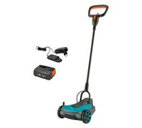 Gardena Tondeuse sur batterie HandyMower 22/18V P4A - Kit prêt à l'emploi: Compacte, Légère, Lame mulching, Pour pelouses jusqu’à 50 m², Sans fil (14620-20)