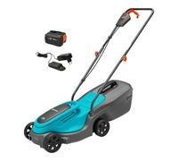 Gardena Tondeuse à gazon PowerMax 30/18V P4A – 30 cm, jusqu'à 150 m², bac 25 l – prêt à l'emploi