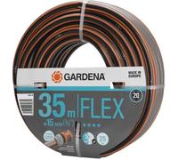 GARDENA Tuyau d'arrosage Comfort FLEX - Longueur 35m - Ø15mm - Anti-nœud et indéformable - Garantie 20 ans
