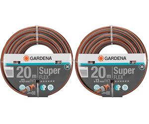 Gardena Tuyau Superflex premium 13 mm (1/2 Pouce), 20 m: tuyau de jardin avec profilé de puissance, pression de 35 bars de rafale, très flexible, stable dimensionnellement, résistant aux UV (18093-20)