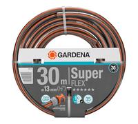 Gardena Tuyau Superflex premium 13 mm (1/2 Pouce) 30m: tuyau de jardin avec profilé-poignée de puissance, pression d'éclatement à 35 bars, très flexible, stable dimensionnelle, UV résistant (18096-20)