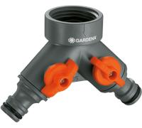 Gardena Vanne 2 Voies - 26,5 mm (G 3/4")