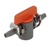 Gardena Vanne d'arrêt "Micro-Drip-System" 4,6 mm 3/16") 2 pcs, Gris/Noir/Orange, 4,6 mm (3/16")