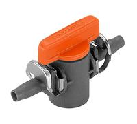 Gardena Vanne d'arrêt Micro-Drip-System 4,6 mm (3/16") 2 pièces Gris/Noir/Orange