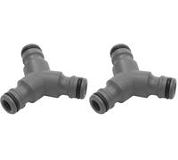 Gardena Y-piece: Pour la branche de tuyauterie, la connexion à la courbe de tuyau à la transition de tuyaux de 19mm (3/4 Pouce) à 13mm (1/2 Pouce) pour la même utilisation d'une source d'eau (2934-20)