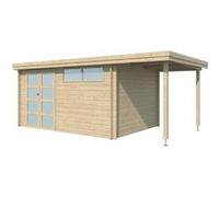 Gardenas - Chalet en bois 12.24 m² avec extension Moderne Sans option G