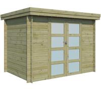 Gardenas Chalet en Bois 4,83 m² Oregon Chalet Seul (traité Autoclave Classe 3)