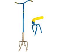 Gardenclaw Griffe de Jardin + Mini Griffe Cultivateurs - Hauteur Réglable - 2 Pi