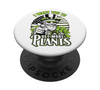 Gardener 4 Juillet Funny Oncle Sam Garden Get More Plants PopSockets PopGrip Adhésif