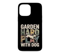 Gardener Dog Garden Jeu Dur avec Chien Coque pour iPhone 13 Pro Max