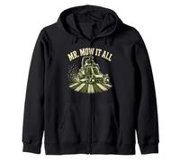 Gardener Mr Mow It All Landscaper Dad Chemise pour Tondeuse à Gazon Sweat à Capuche